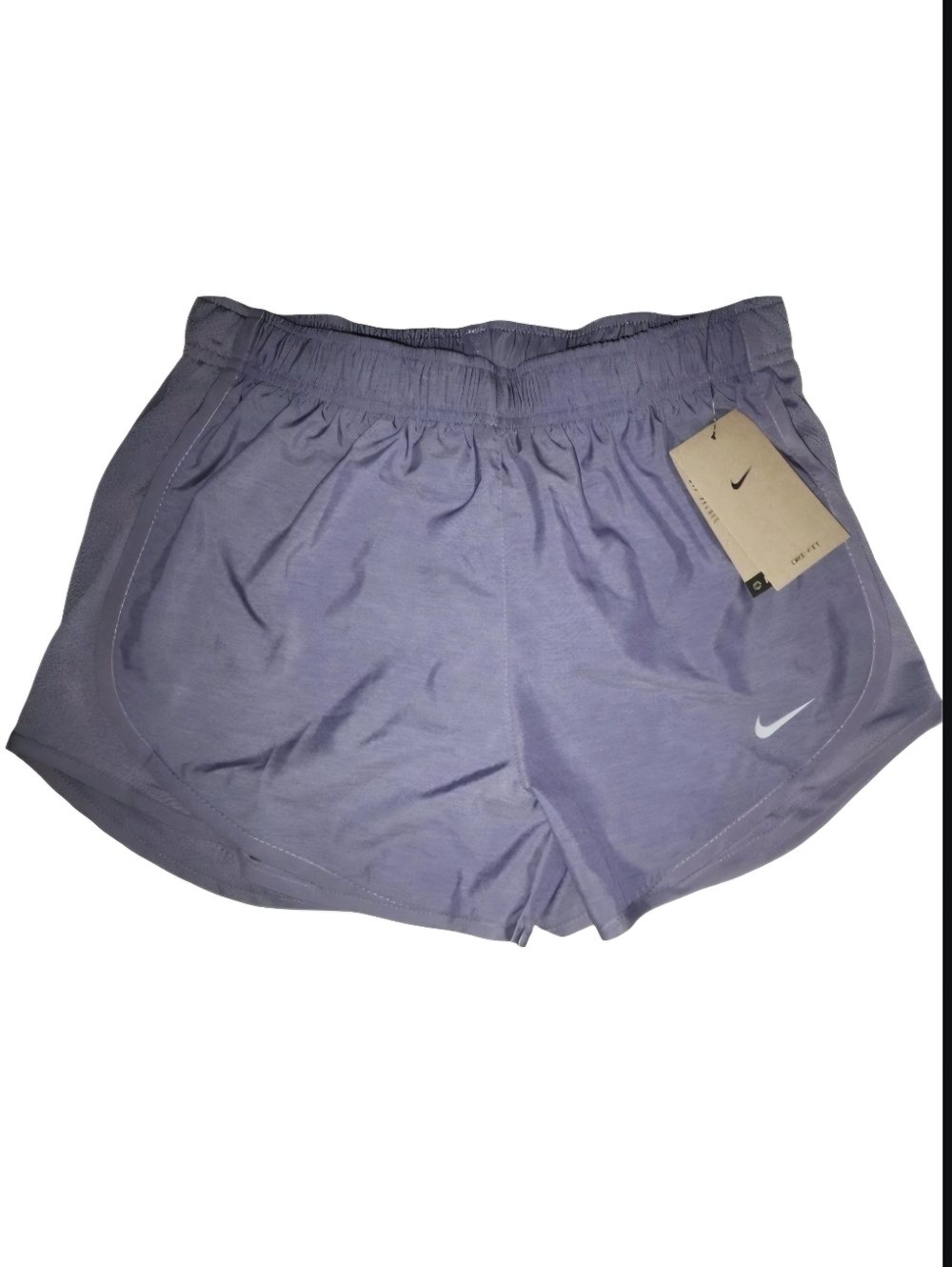 New‎ w/tags NIKE Dri Fit Running Shorts Women's Small. Light purple / lavender.